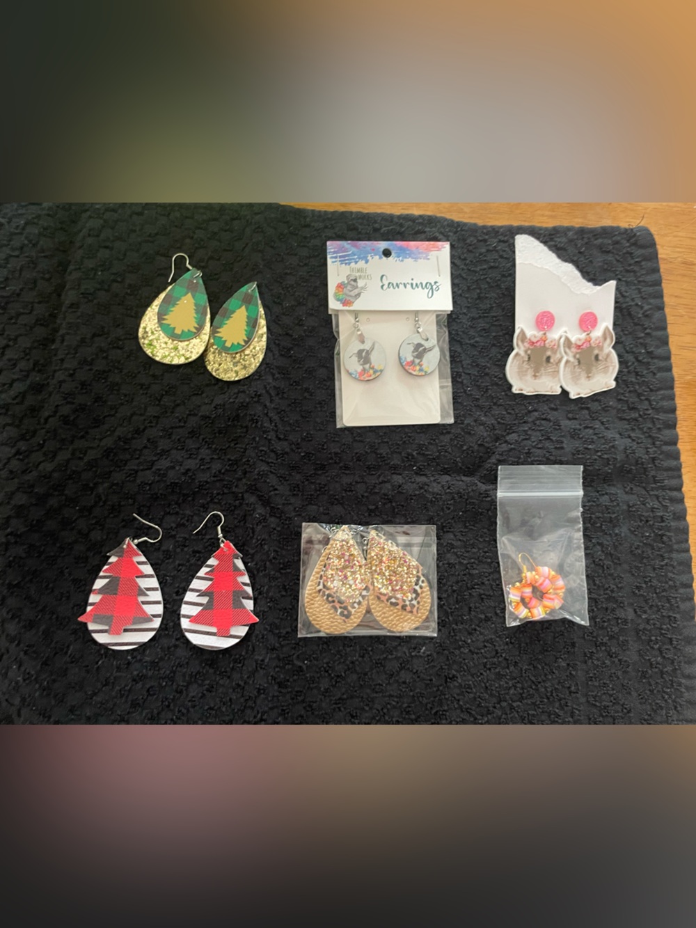 Assorted Earrings - pierced